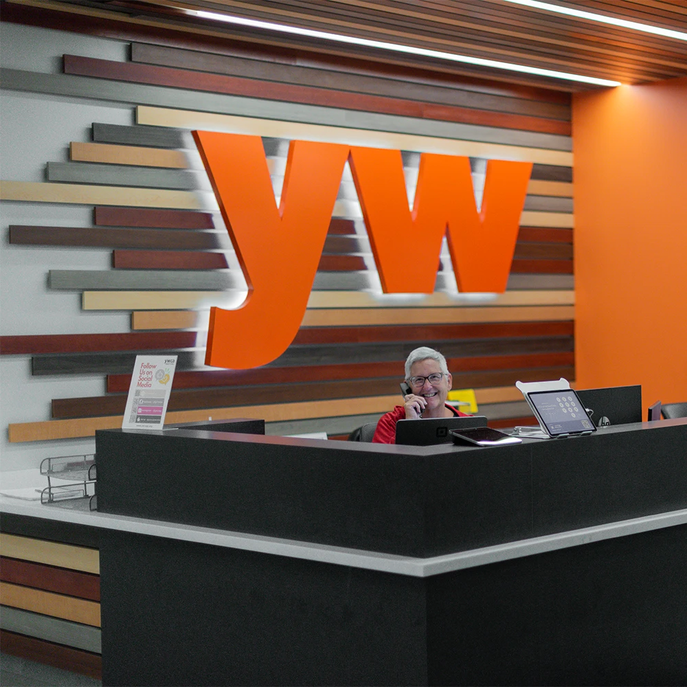 YWCA front desk